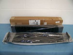 lot 81 image: (2) Black Innovox Speakers and Black Grilles - NEW