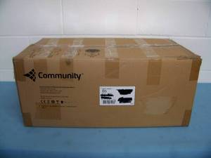 lot 100 image: (2) Community D6 6.5 2-Way High Output Superb Intelligibility Ceiling Loudspeakers  Speakers