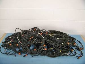 lot 109 image: (30) DMX 5-Pin XLR Cables in Various Lengths