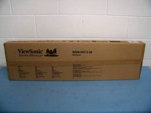 lot 3 image: ViewSonic WMK-047-2-2B Heavy-Duty Wall Mount - NEW IN BOX