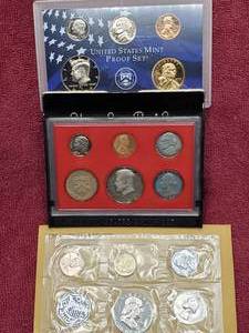 lot 58 image: 1963, 1982 & 2000-S U.S. Proof Setsw
