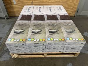 LIFEPROOF Lot of 16 Boxes of- Sterling Oak 6 MIL x 8.7 in. W x 48 in. L Click Lock Waterproof Luxury Vinyl Plank Flooring (20.06 sqft/case) (Total of 320.96 Sq. Ft.) Great for rooms up to 290 sq. ft.