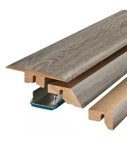 lot 7 image: PERFORMANCE ACCESSORIES - Pallet of - Flint Grey 0.75 in. T x 2.37 in. W x 78.7 in. L Laminate 4-in-1 Molding