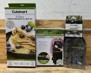 lot 34 image: CUISINART lot of 3