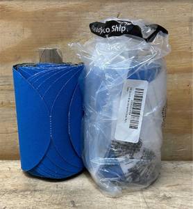 lot 56 image: 3M Blue Abrasive Disc Roll lot of 2