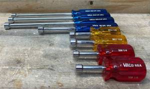 lot 65 image: VACO Nut Driver lot of 8