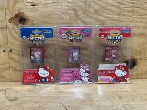 lot 80 image: Worlds Smallest Hello Kitty Micro Pop Culture Figures, 5043 (lot of 3)