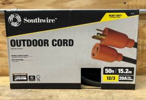 lot 89 image: Southwire Outdoor cord 50ft
