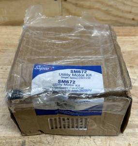 lot 98 image: Refrigeration Bevarage Cooler Bay Marie Evaporator Motor Supco SM672
