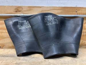 lot 99 image: Trans American Rubbr Radial Tube lot of 2