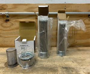 lot 111 image: BUYERS Strainer, Filler lot of 3