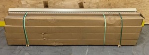 lot 118 image: Ply Gem - Pallet of - 210 pc 34 in. Wicker Inside Corner Post and 20 pc 3 in. x 34 in. Wicker Outside Corner Post