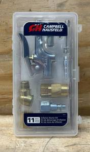 lot 130 image: CAMPBELL HAUSFELD 11Pc Inflation Starter Kit