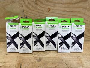 lot 159 image: Pulex - Lot of 6 - 15cm 10pc Maintenance Rubbers