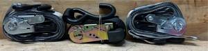lot 183 image: Ratchet Securing Strap lot of 3