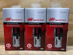 lot 184 image: Ingersoll Rand 14  NPT (F) Air Line Filter lot of 3