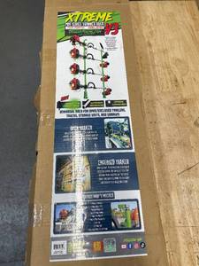 lot 185 image: GREEN TOUCH INDUSTRIES Xtreme Pro Series 4-position Trimmer Rack For Open and Enclosed Trailers- Durable Steel Construction