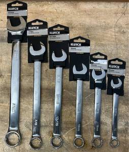 lot 190 image: KLUTCH Combination Wrench lot of 6