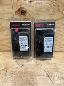 lot 202 image: Ultra-Tow Car Charger for 24V Portable Winches (lot of 2)