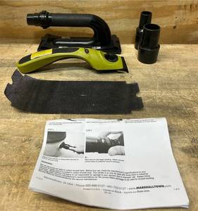 lot 212 image: QLT Marshalltown Vacuum Hand Sander