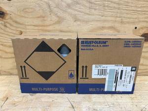lot 241 image: Rust-Oleum 2X Ultra Cover Satin Granite Spray Paint and Primer In One (NET WT. 12-oz) (lot of 12)