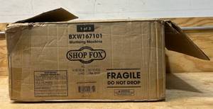 lot 250 image: Shop Fox Mortising Machine incomplete