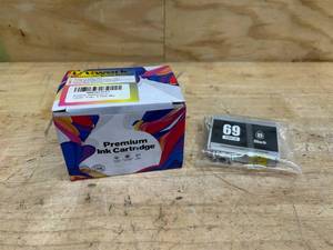 lot 256 image: Uniwork Remanufactured Ink Cartridge Replacement for Epson 69 use for Stylus CX6000 CX8400 NX400 NX410 NX415 NX515 Workforce 600 610 615 1100 Printer Tray, 5 Pack