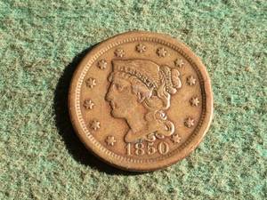 1850 Large Cent