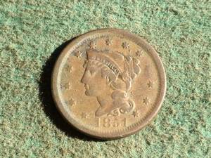 lot 160 image: 1851 Large Cent