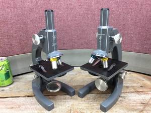 lot 216 image: 2 Bausch & Lomb - Compound Microscopes - Very Nice