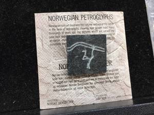 lot 251 image: Norwegian Petroglyphs - Historic Rock Art Sample