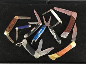 lot 274 image: Vintage Pocket KnivesMulti-Tool - Buck - Kershaw - Gerber
