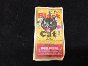 lot 289 image: Vintage Black Cat - Label