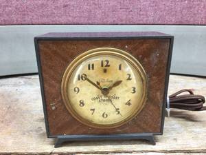 lot 308 image: Antique Telechron - Coast to Coast Stores Electric Clock - Works