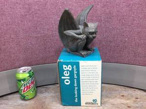 lot 313 image: Natural Wonders Oleg Gargoyle Figure wBox