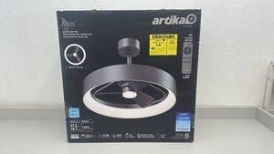 lot 1 image: Artika Austin 23-Inch LED Ceiling Fan with Remote Control