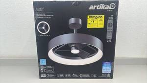 lot 16 image: Artika Austin 23 in LED Ceiling Fan with Remote Control