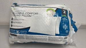 lot 74 image: 2-Pack Queen Adjustable Comfort Cooling Pillows by Sinomax