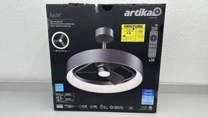 lot 94 image: Artika Austin 23 in LED Ceiling Fan with Remote Control