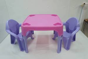lot 64 image: Toddler Table & Chairs Set