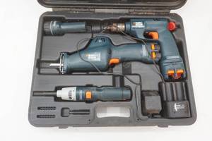lot 98 image: Black & Decker Power Tools and Case