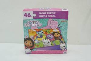 lot 106 image: 46pc Gabbys Dollhouse Floor Puzzle