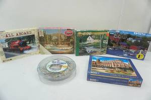 lot 160 image: Jigsaw Puzzles 500-1000pc