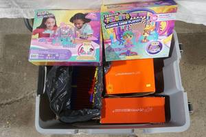 lot 208 image: NEW In Box, Automotive Parts, Kids GameToy, PensHighlighters