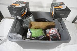lot 255 image: ALL NEW Depends Mens Shields, Galvanized Tube, Hardware Variety Lot
