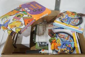 lot 259 image: NEW Recipe Books, Dish Mats, Napkins, Kitchenaid Rolling Pin and more
