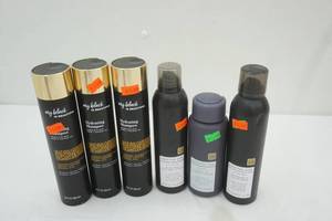 lot 292 image: NEW (3ct) My Black is Beautiful Hydrating Shampoo, Kristin Ess-Texture Spray, Purple Shampoo, Hair Spray
