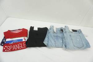 lot 301 image: NEW Mens Jeans (3ct) & Pajama Set