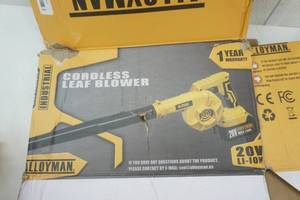 lot 303 image: Cordless Leaf Blower and Forward and Reverse Switch Assembly for Golf Cart