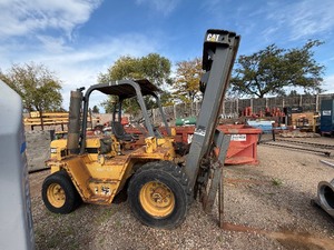CAT RC60T Skid Steer Fork Lift Loader, Hours 4647